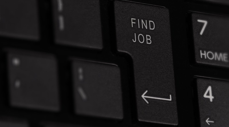 Jobs Unemployment Keyboard Button Key Entering Input Internet Data