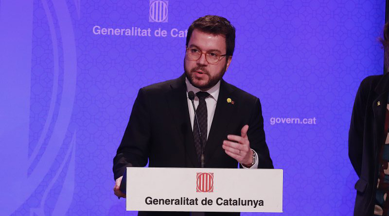 Pere Aragonès, Vice president and economy minister of the Government of Catalonia