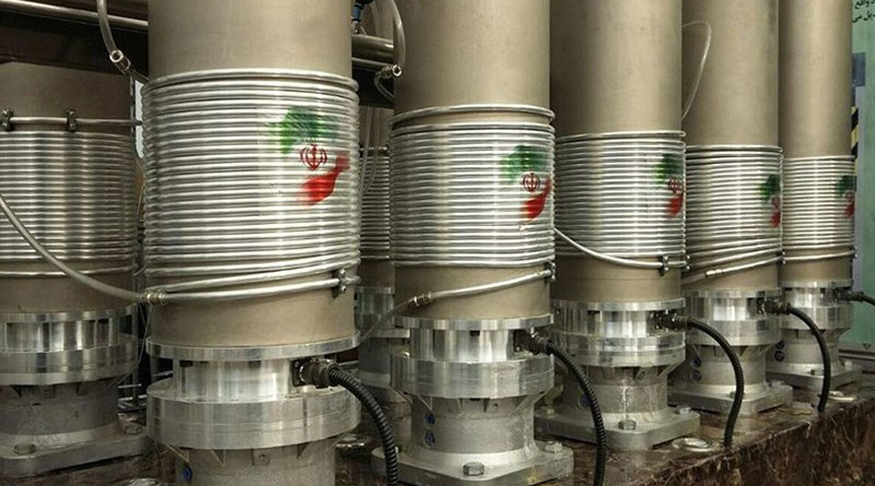 Centrifuges in an Iranian nuclear plant. Photo credit: Tasnim News Agency