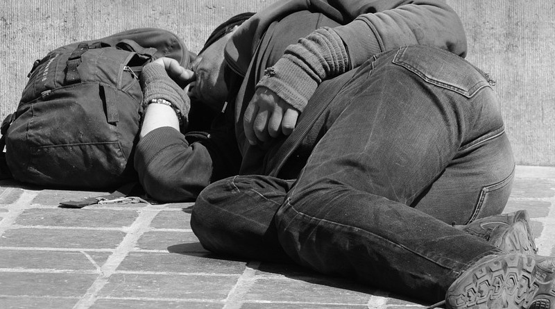 Wanderer People Man Sleep Tramp Homeless