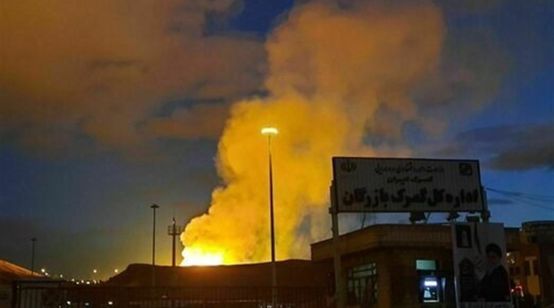 Iran’s natural gas exports to Turkey have stopped following an explosion on a pipeline near their joint border. Photo Credit: Tasnim News Agency