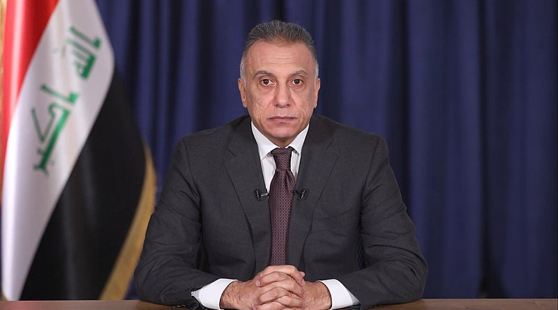 Iraq's Mustafa al-Kadhimi. Photo Credit: The Media Office of the Prime Minister of Iraq, Wikipedia Commons
