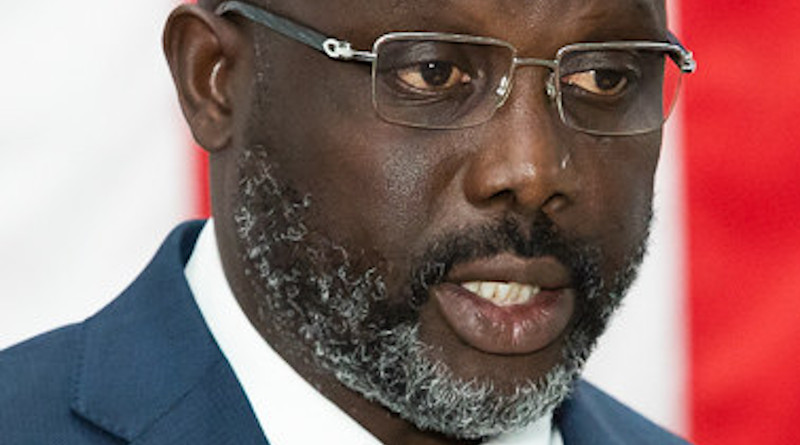 Liberia's President George Weah. Photo Credit: U.S. Embassy in Monrovia, Liberia