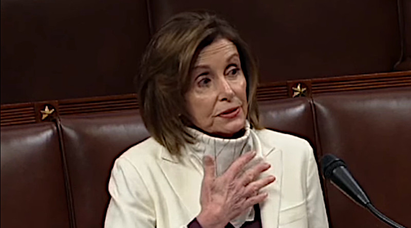 Democratic House Speaker Nancy Pelosi. Photo Credit: House Speaker video screenshot