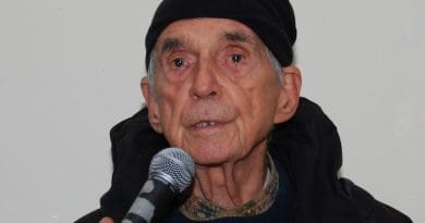 Father Daniel Berrigan. Photo Credit: Thomas Good / Next Left Notes, Wikipedia Commons