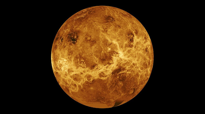 Venus Surface Hot Heat Planet Starry Sky Space