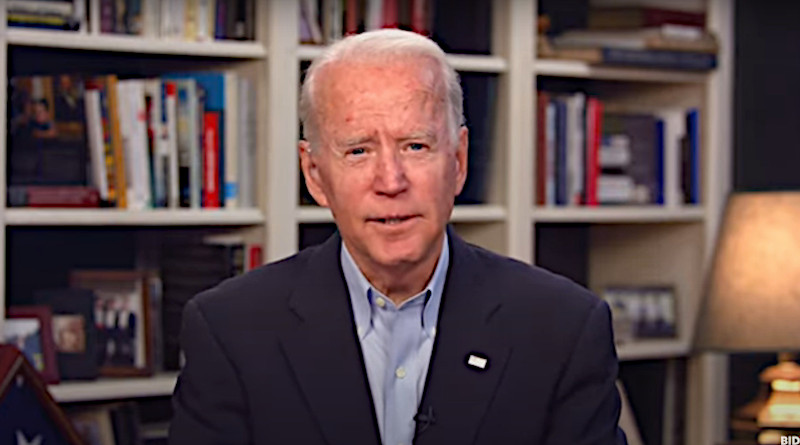 Democratic presidential nominee Joe Biden. Photo Credit: Joe Biden For President video screenshot