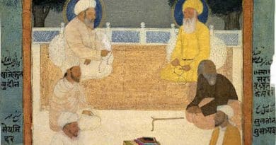 Six Sufi masters, c.1760. Credit: Author unknown, Wikipedia Commons
