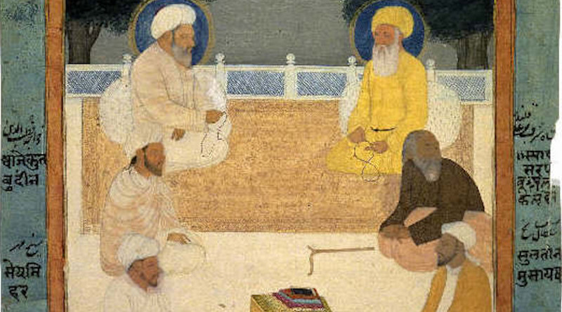 Six Sufi masters, c.1760. Credit: Author unknown, Wikipedia Commons