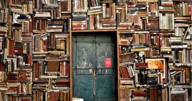 Wisdom Books Door Entrance Culture Library Knowledge