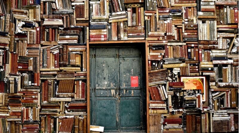 Wisdom Books Door Entrance Culture Library Knowledge