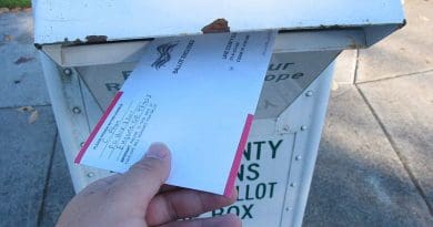 Voting by mail in Oregon. Photo Credit: Chris Phan, Wikipedia Commons