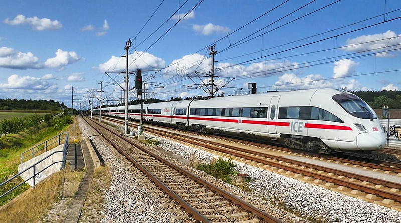 Deutsche Bahn Germany Transport System Train Station Railway Line Travel High Speed