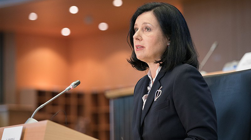 File photo of Věra Jourová. Photo Credit: European Parliament
