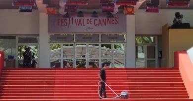 France Film Festival Cleaning Stairs Cleanliness Man Person Cannes