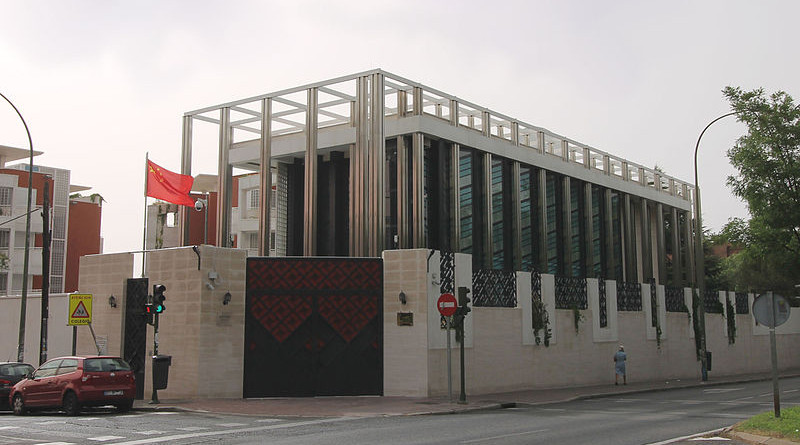 Chinese Embassy in Madrid, Spain. Photo: Luis García (CC-BY-SA-3.0-ES)