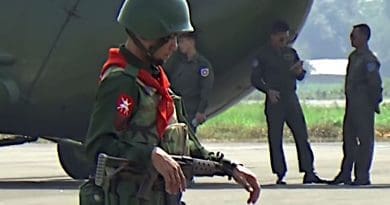 Tatmadaw soldiers in Myanmar. Photo Credit: DMG