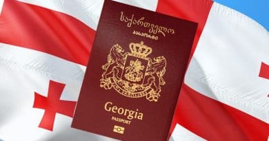 Georgia Flag Passport