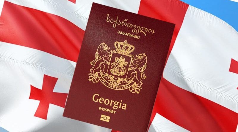 Georgia Flag Passport