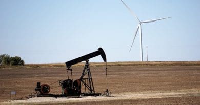Pumpjack Renewable Wind Power Turbine Oil Oil Well Energy Environment