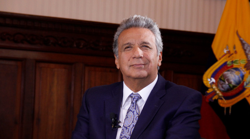 Ecuador's President Lenin Moreno. Photo Credit: Ecuador President's Office