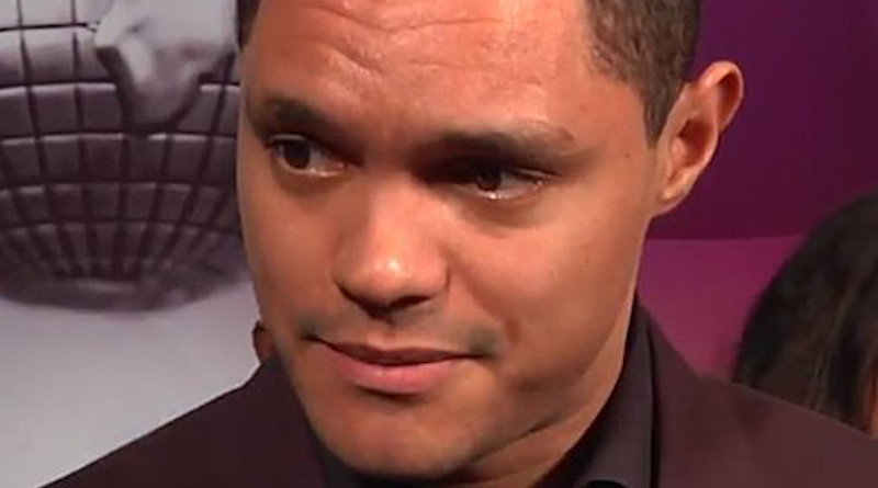 Trevor Noah. Photo Credit: The Hollywood Social Lounge, YouTube, Wikipedia Commons