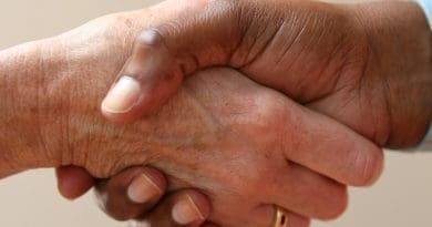 Hands Nurse Agree Agreement Asian Black Business Commerce