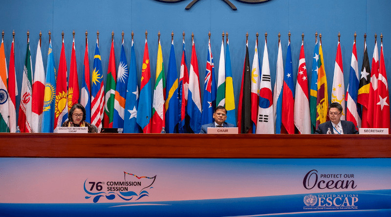 The 76th session of the Economic and Social Commission for Asia and the Pacific. Photo Credit: ESCAP/Suwat Chancharoensuk