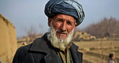 Elderly Man Old Afghanistan Person Turban