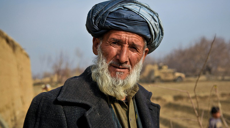 Elderly Man Old Afghanistan Person Turban