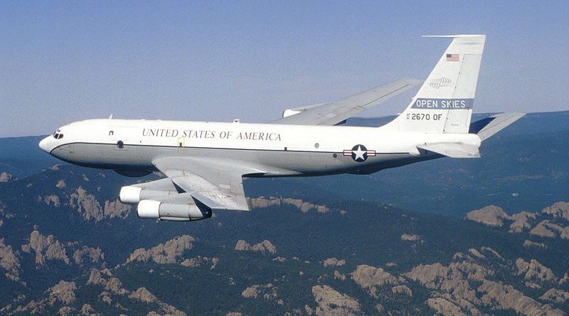 A USAF Boeing OC-135B Open Skies. Photo Credit: US Air Force