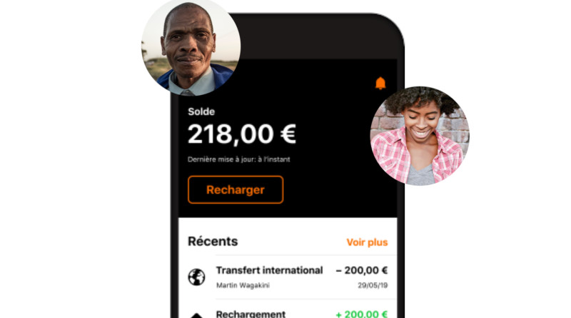Screenshot of Orange Money app. Photo Credit: Orange