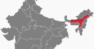 Location of Assam in India. Credit: Wikipedia Commons