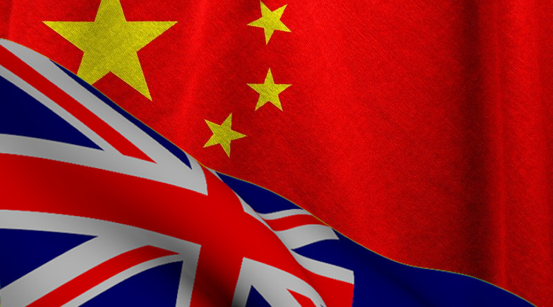 Australia and China flags