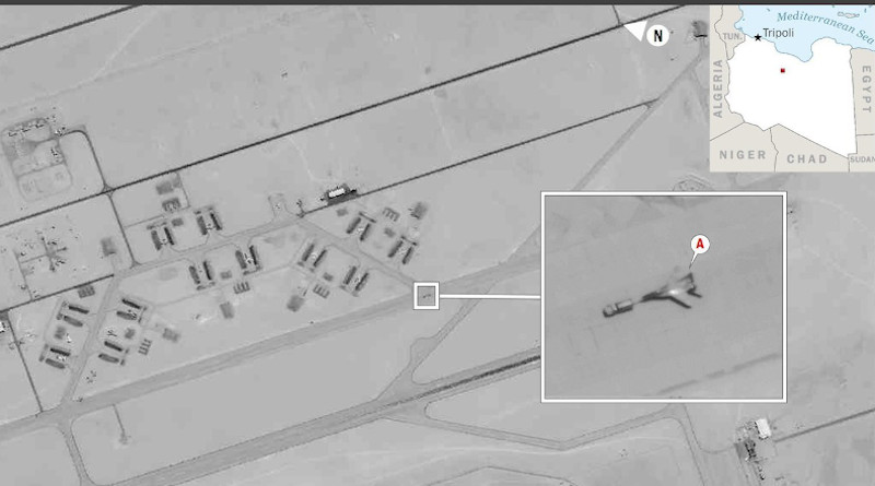 Russia has deployed fighter jets to Libya to support Russian state-sponsored private military contractors operating on the ground there, U.S. Africa Command officials said. The Russian fighter aircraft arrived in Libya from an air base in Russia after transiting Syria, where Africom officials assessed that they were repainted to camouflage their Russian origin. Photo Credit: U.S. Africa Command