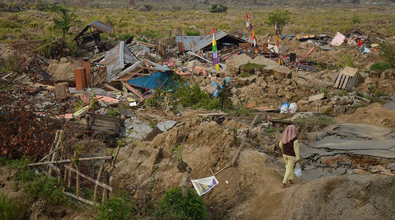 The aftermath of the earthquake and tsunami in the island of Sulawesi. Image credit: Pierre Prakash/EU Civil Protection and Humanitarian Aid/European Union (CC BY-NC-ND 2.0).