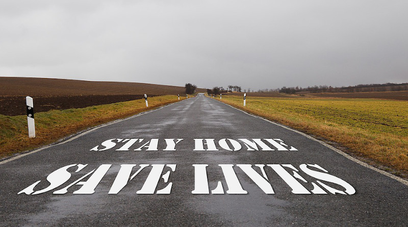 Coronavirus Rural Road Empty Pandemic Covid-19 Stay Home