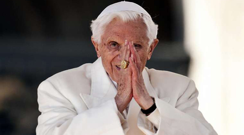 Pope Benedict XVI holds his final general audience, Feb. 27, 2013. Credit: Mazur/www.thepapalvisit.org.uk (CC BY-NC-SA 2.0).