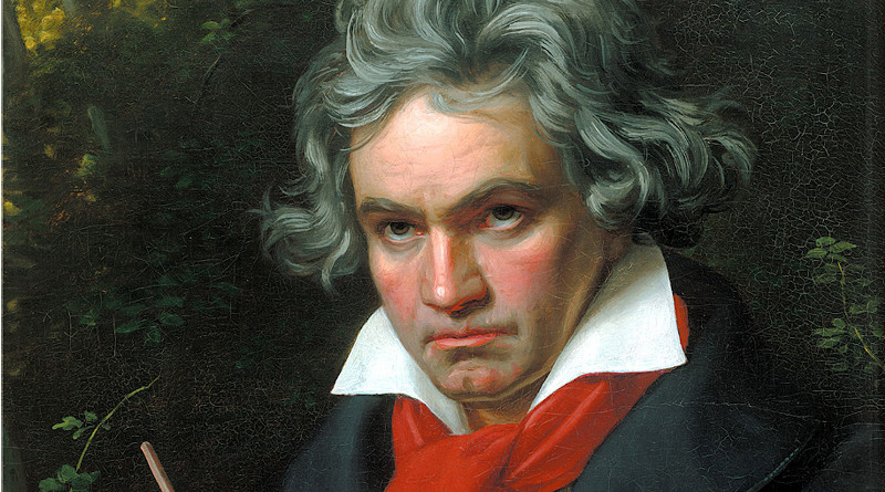 Ludwig van Beethoven. Portrait by Joseph Karl Stieler, 1820
