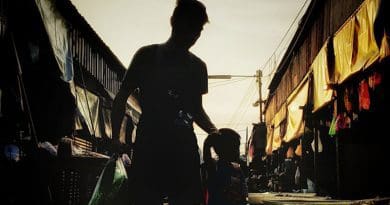 Thailand Father And Son Family Railroad