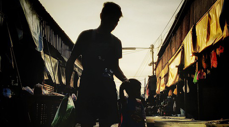 Thailand Father And Son Family Railroad