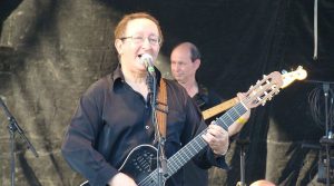 Algerian singer Idir performing in Bondy, France, in 2008. Photo Credit: Suaudeau, Wikipedia Commons