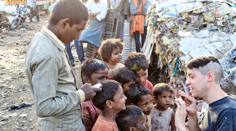 Poor Slums India People Kids Child Place City