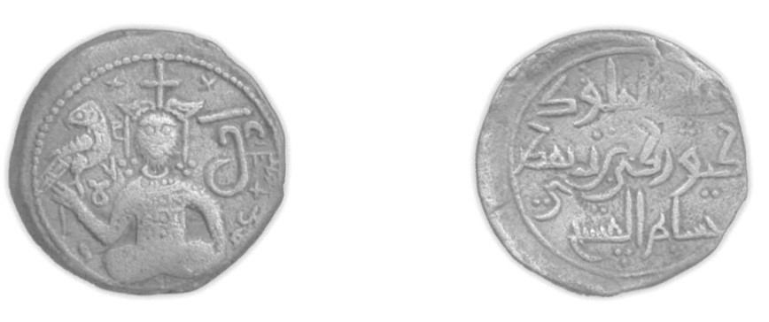 Giorgi III (1156-1184). Follis. d=23 mm. 5.75 gr. 1174.