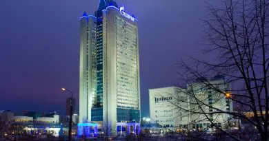 Gazprom headquarters. Photo Credit: Gazprom