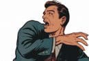 terrorism fear fright man comic running run away