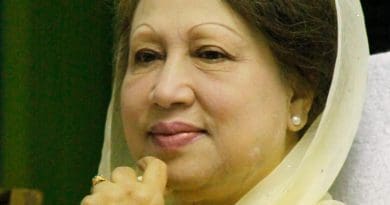 Bangladesh's Khaleda Zia. Photo Credit: Mohammed Tawsif Salam, Wikipedia Commons