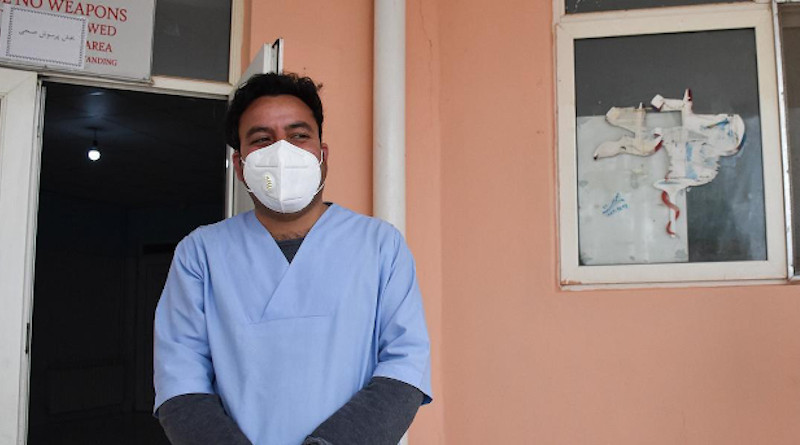 Health worker in Afghanistan. Photo Credit: OCHA, Linda Tom