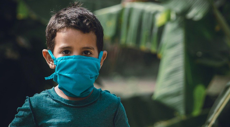 Boy wearing mask during coronavirus pandemic: Photo Credit: Manuel Darío Fuentes Hernández, Pixabay