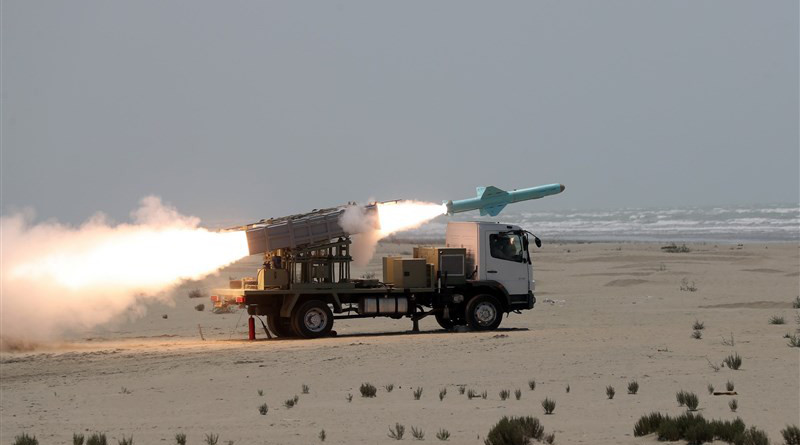 Iran test-fires new homegrown cruise missiles. Photo Credit: Tasnim News Agency